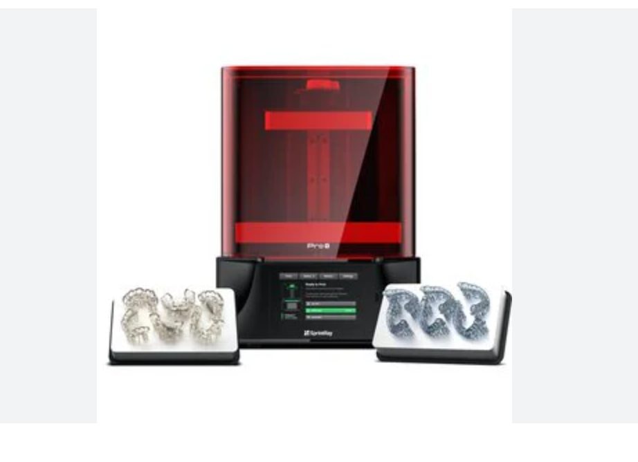 SprintRay Pro 3D printer with printed aligners